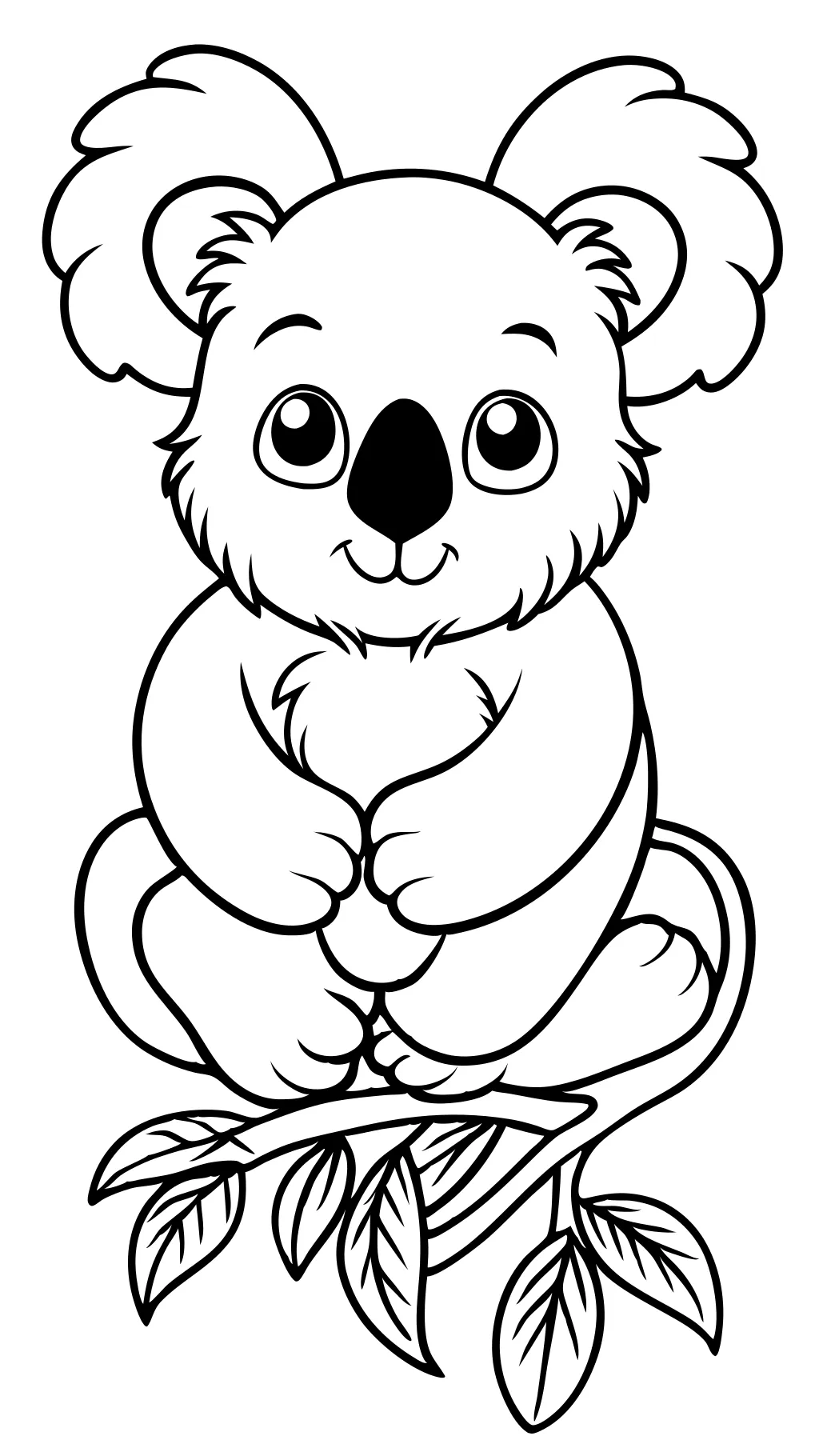 coloriages koala imprimables